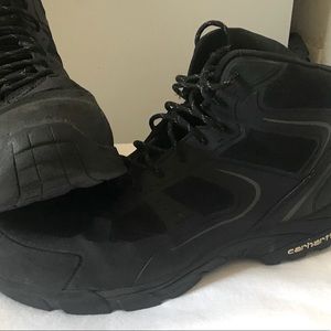 Carhart Steel Toe Boots Black Sz 13 only worn once ! Too small for me